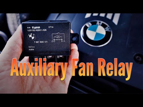 Видео: Как заменить реле вентилятора радиатора на реле дополнительного вентилятора BMW N54 N52 Код перег...