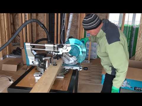 Видео: Makita LS1219L (первый запуск)