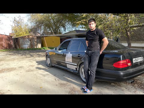 Видео: Восстановление w210 5.5 amg за 170 тысяч! ВЛОЖИЛ УЖЕ 120 тысяч !!