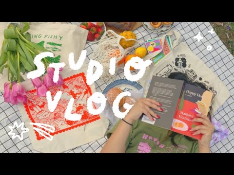 Видео: СТУДИЙНЫЙ ВЛОГ 🌷 За кулисами обновления магазина! (Фотосессия, новые товары и покраска!)