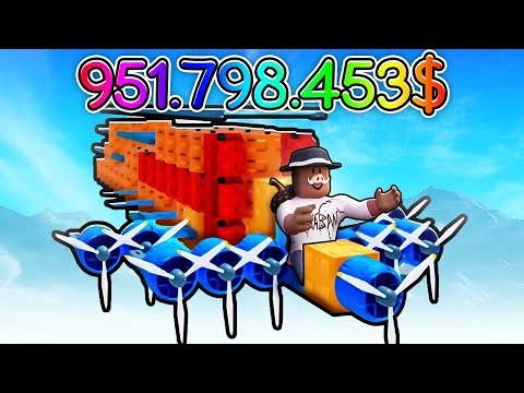 Видео: 😱 ПОСТРОИЛ САМЫЙ БЫСТРЫЙ САМОЛЁТ В ROBLOX! + Фиксплей!
