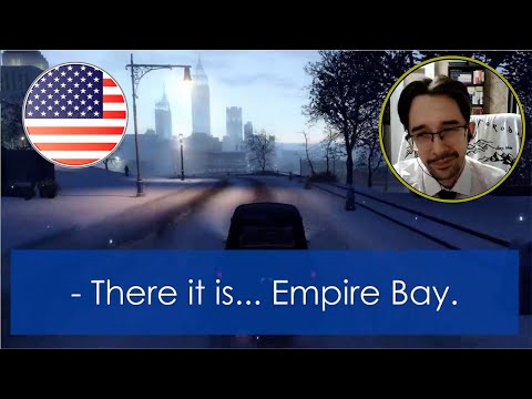 Видео: АНГЛИЙСКИЙ ПО ИГРАМ - MAFIA 2. Часть 2 | Самая Уютная Катсцена (Cozy Empire Bay Ride)