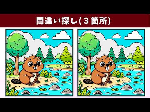 Видео: Найдите 3 отличия | Иллюстрация Версия #1685