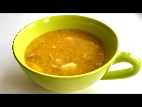 Видео: Гороховый суп на свиных косточках. Секрет приготовления. Быстрый рецепт / Pea soup recipe.  Eng sub