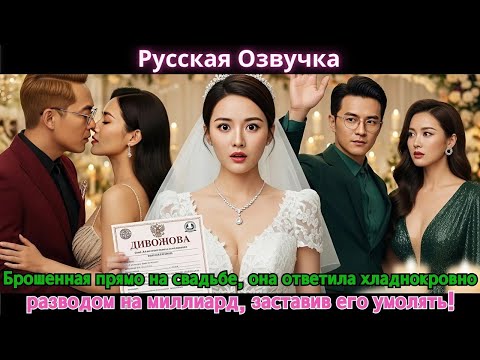 Видео: Брошенная прямо на свадьбе, она ответила хладнокровно — разводом на миллиард, заставив его умолять!