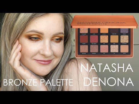 Видео: Обзор на Bronze Palette от Natasha Denona.