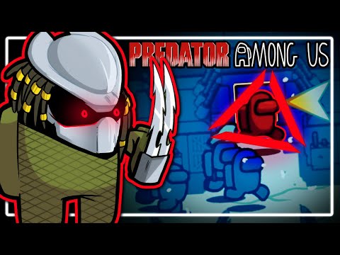 Видео: МОД «ХИЩНИК»! — Среди нас (Становление невидимым и способность видеть в темноте)