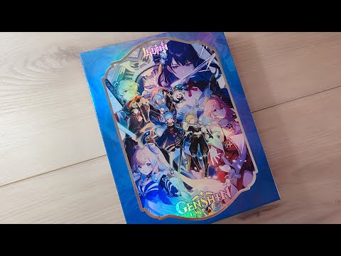 Видео: РАСПАКОВКА коллекционных карт по игре Genshin Impact ✨2 часть✨