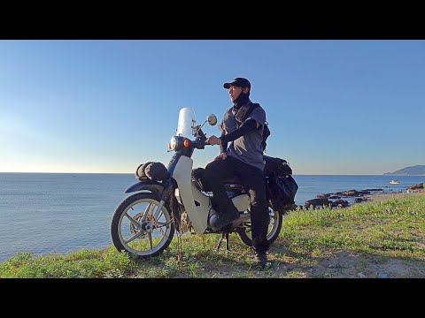 Видео: Мото кемпинг и рыбалка в одиночку