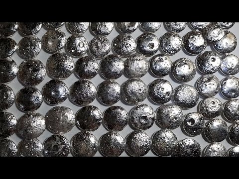 Видео: 1270 грамм чистого СЕРЕБРА за 24 минуты