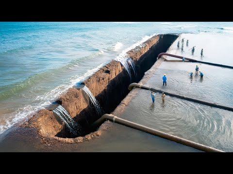 Видео: Иран Начал Осушать Персидский Залив, Выкачивая Тонны Воды, Спустя 4 Года Результат Был Шокирующим