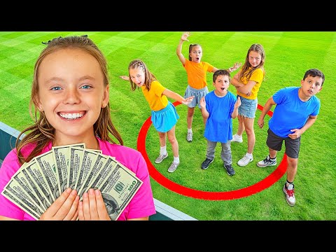 Видео: ПОСЛЕДНИЙ, кто покинет КРУГ, ВЫИГРЫВАЕТ 1000$!!! Веселая команда!