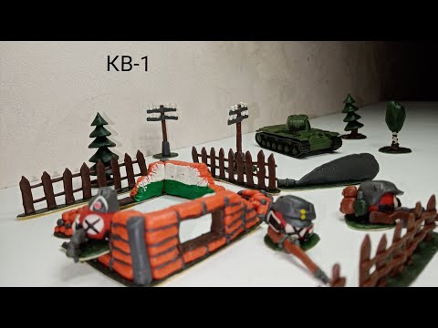 Видео: Разбор юнитов. Советский тяж КВ-1 