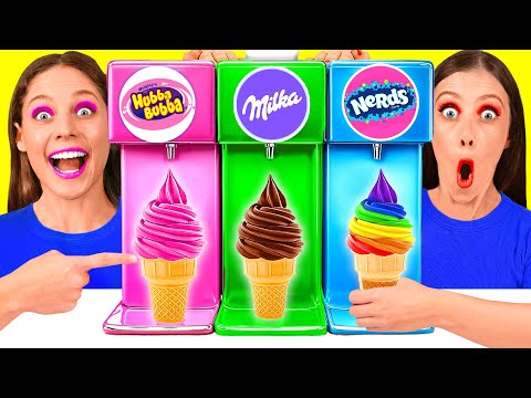 Видео: Мороженое Челлендж | Фантастические Лайфхаки с Едой от Fun Teen Challenge