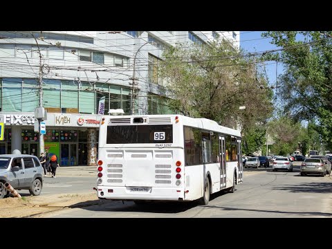 Видео: ЛиАЗ 5292.22(2-2-0) в288хм164 Маршрут №9Б город Саратов 