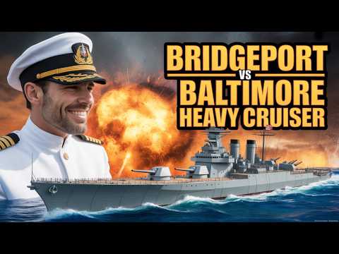 Видео: Что делает Bridgeport ЛУЧШИМ тяжелым крейсером, чем Baltimore?
