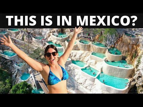 Видео: Грутас-де-Толантонго (ПОЛНОЕ РУКОВОДСТВО)