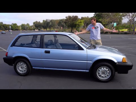 Видео: Этот удивительный Honda Civic 1986  года, это простейший транспорт сорокалетней давности