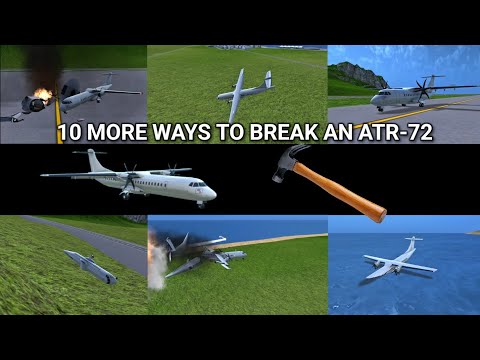 Видео: ЕЩЕ 10 способов сломать ATR-72 в Turboprop Flight Simulator