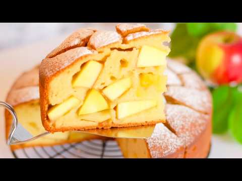 Видео: Яблочный пирог, который ТАЕТ во РТУ! За 5 минут + Выпечка. Быстро, Просто и Вкусно! Готовим дома