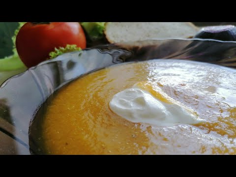 Видео: Кабачковый суп-пюре. Суп из кабачков. Вкусный, диетический, сытный, полезный.