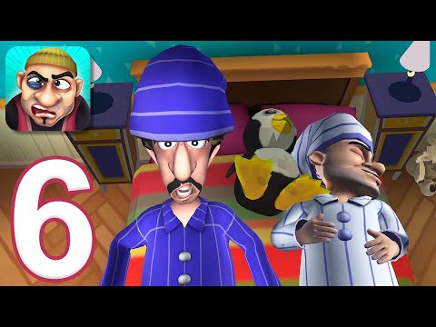 Видео: Scary Robber Home Clash — Игровой процесс, часть 6 — 2 новых уровня (iOS, Android)