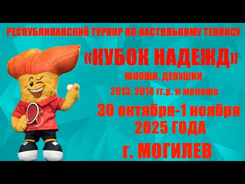 Видео: 31.10.2025. Кубок Надежд. Второй раунд. 5-7 туры. Стол 1