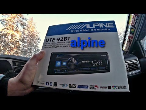 Видео: ALPINE UTE-92BT | ЛЕГЕНДА АВТОЗВУКА