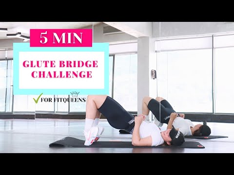 Видео: 5 МИН ТРЕНИРОВКА ЗА ДУПЕ | only glute bridges | Slavena Petrova