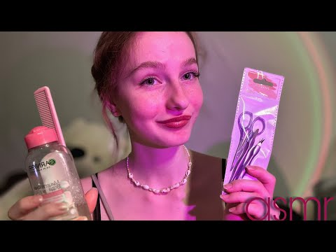 Видео: ☀︎ ASMR быстрый спа, маникюр, макияж и стрижка ☀︎ 5 бьюти-процедур в одном асмр ☀