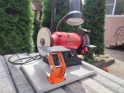 Видео: подручник для заточного станка