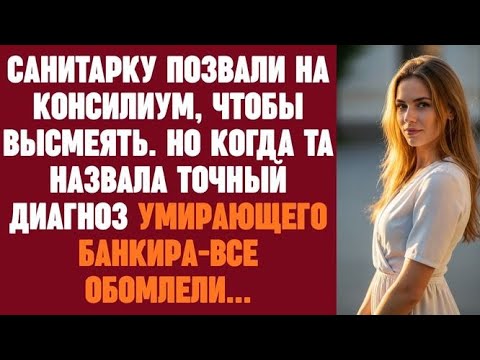 Видео: Санитарку позвали на консилиум, чтобы высмеять. Но когда та назвала точный диагноз умирающего