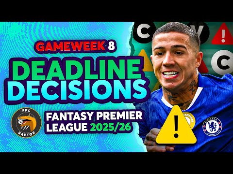 Видео: КУПИТЬ ЭНЦО? 🤔 | МОИ ЗАКЛЮЧИТЕЛЬНЫЕ МЫСЛИ ПО FPL GW8 🚨 | Советы по Fantasy Premier League 2025/26