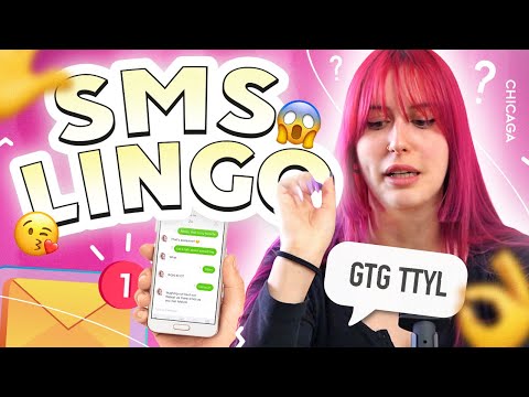 Видео: Сленг на английском: SMS Lingo I Eжедневный английский