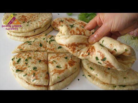 Видео: Турецкий хлеб без духовки — это самый вкусный и простой хлеб, который вы когда-либо готовили. Мягкий