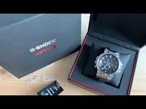 Видео: Casio MTG b1000 1AER распаковка и обзор на Русском языке