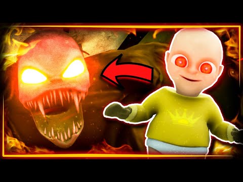 Видео: ИСТИННЫЙ ОБЛИК МАЛЫША В ЖЕЛТОМ! ФИНАЛ! 🔥 The Baby In Yellow 1.4 - The White Rabbit update #2