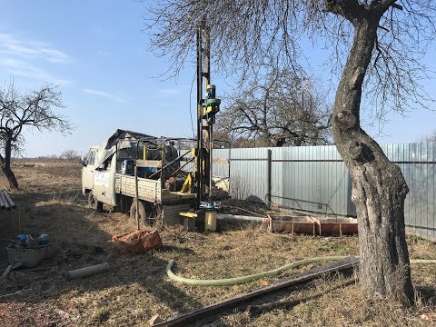 Видео: Мелкий песок и очень много выбуренного песка!!!