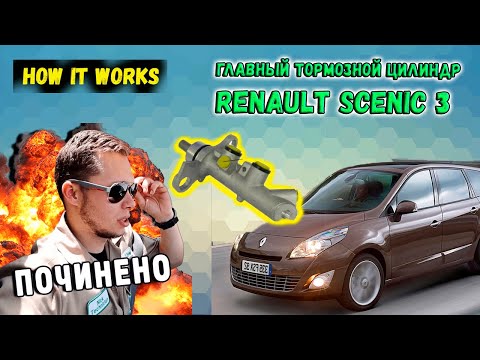 Видео: Замена главного тормозного цилиндра Renault Scenic 3 | Как это работает