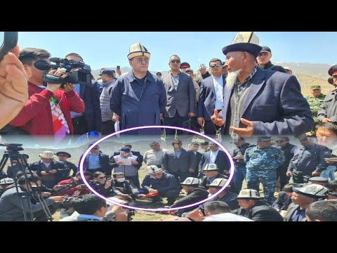 Видео: Ташиев Ала-Бука районунун Чоң-Сай (Гавасай) жергесиндеги тургундар менен жолугушту - ВИДЕО