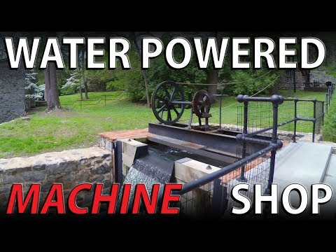 Видео: Мастерская порохового завода Дюпона с водяным приводом, 1870-е годы