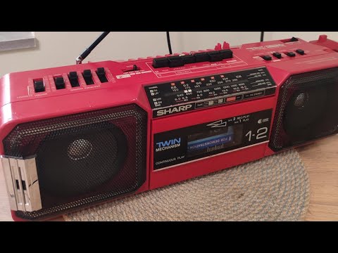 Видео: магнитофон Sharp WQ-T 282 H