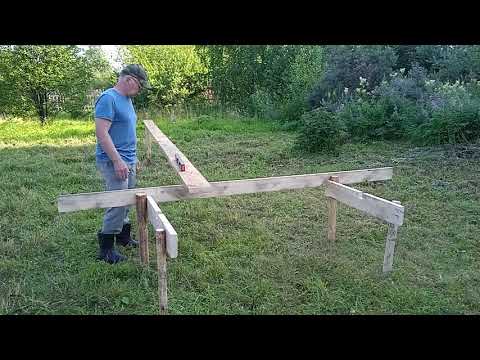 Видео: Кромкообрезной станок из...палок и мотопилы.