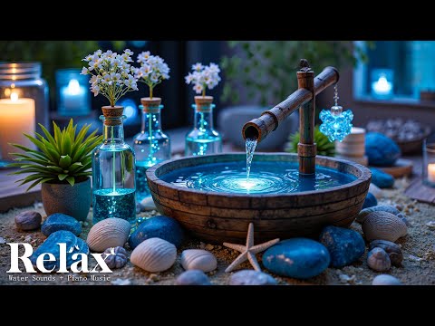 Видео: Целебная музыка с нежными звуками воды 🌙 Внутренний покой и снятие стресса