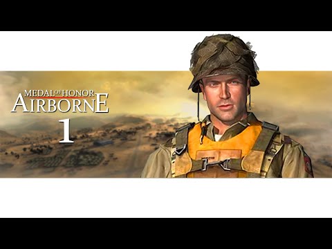 Видео: Прохождение Medal of Honor Airborne [Без Комментариев] ► Часть 1: Хаски