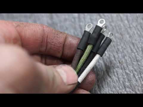 Видео: Проводка в ткани для ИЖ 350/49