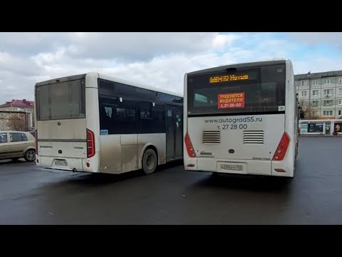 Видео: Водитель автобуса в Омске М_58. 