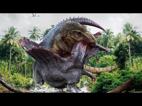 Видео: Сражения Динозавров. Самые совершенные средства Защиты и Нападения.