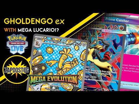 Видео: Колода Голденго (ex) с Мега Лукарио (ex) FIXES Matchups! (ККИ Покемон)