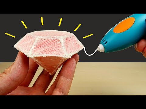 Видео: 3D РУЧКА! Рисую БРИЛЛИАНТ! + Супер КОНКУРС! Alex Boyko